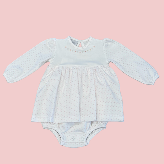 Onesie Dress, Mini Roco Flowers