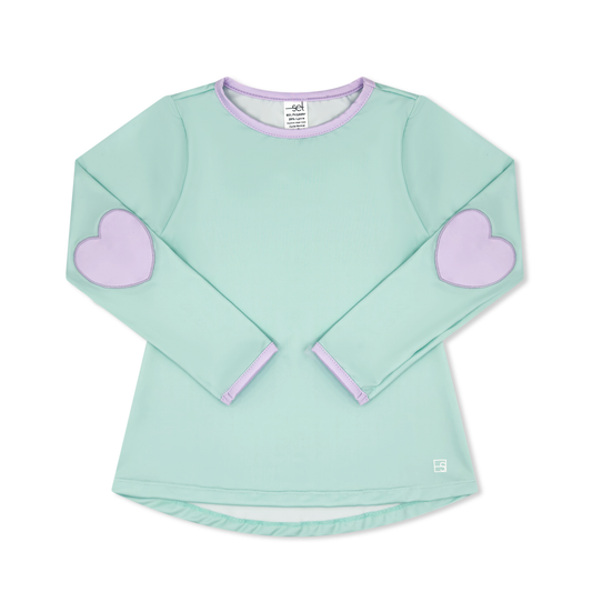 Kylie T - Cool Mint & Petal Purple