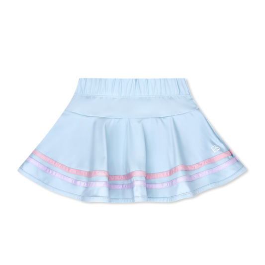 Callie Skort - Cotton Candy Pink , Blue and Petal Purple