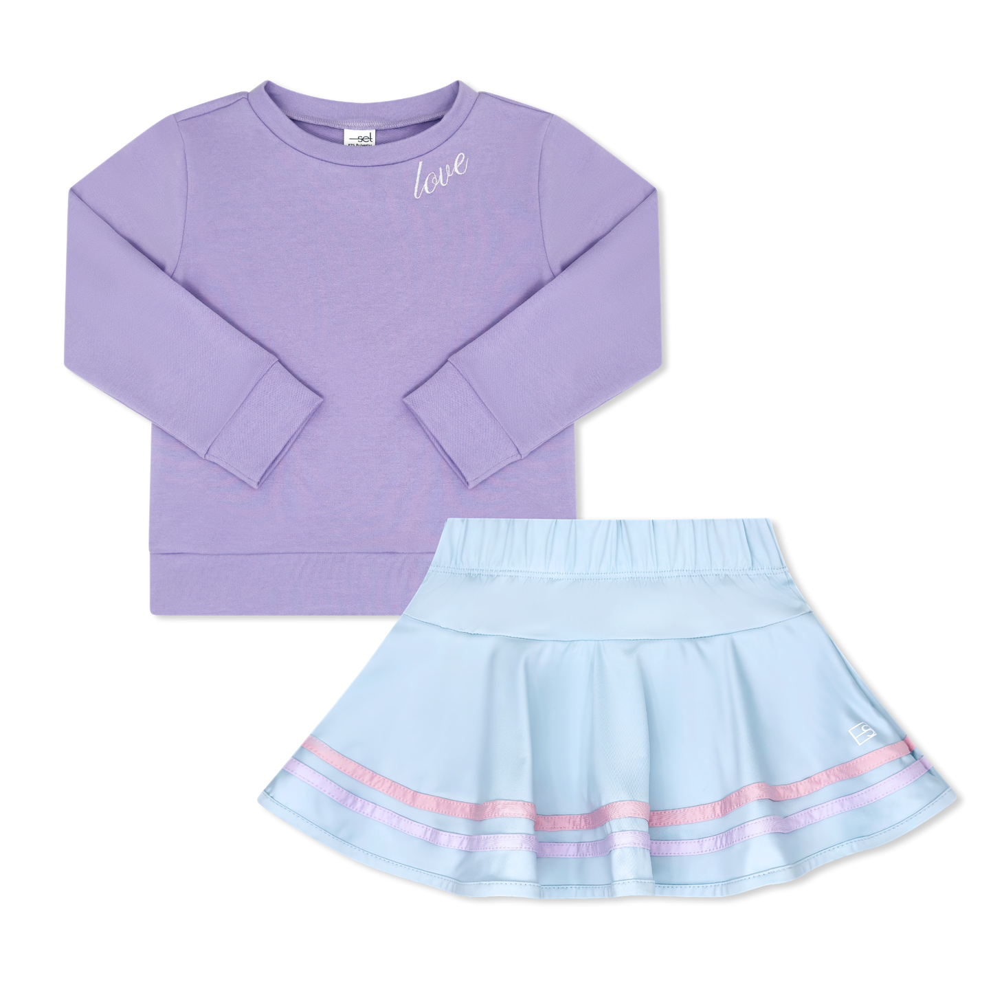 Alex Sweatshirt - Purple & Lavender