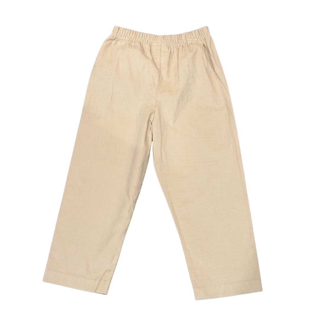 Leo Pants, Tan Corduroy