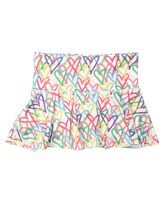 Multi Heart Skort