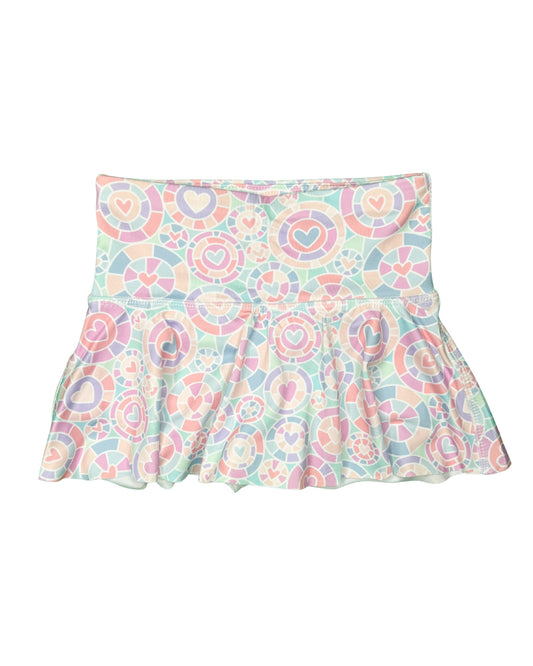 Kaleidoscope Heart Skort