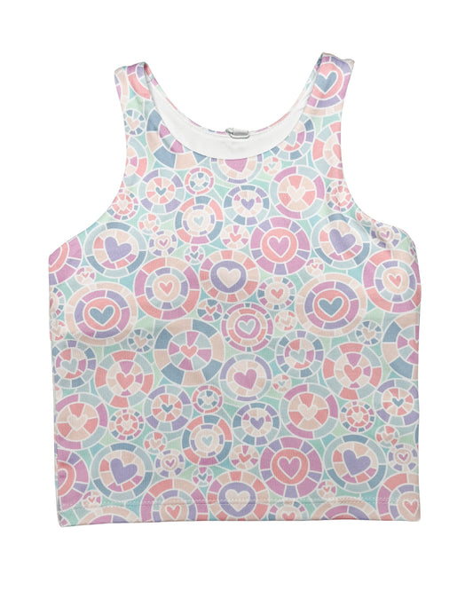 Kalidescope Heart Lib Tank
