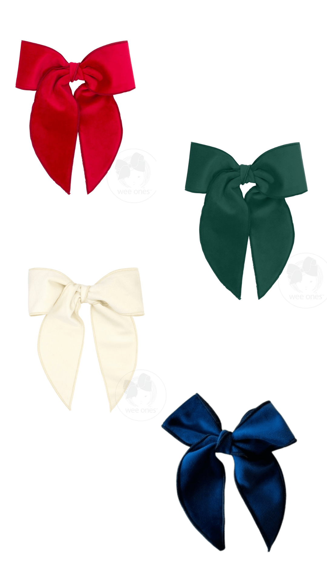 King Velvet Bowtie with Whimsy Tails- More Colors