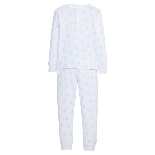 Blue Hearts Jammies