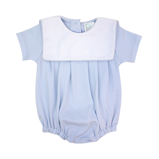 Blue Pima Bib Bubble