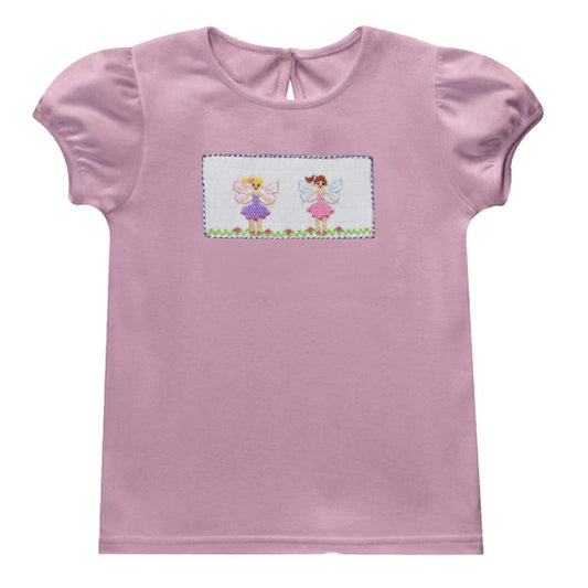 Fairies Smocked Puff Sleeve Top