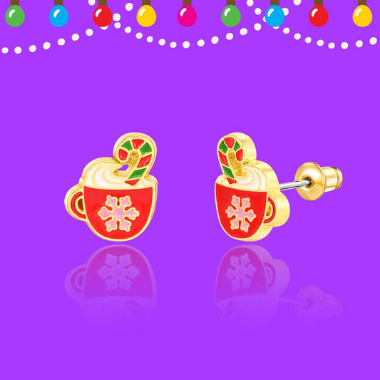 Holiday Hot Cocoa | Cutie Stud Earrings | Christmas 2026