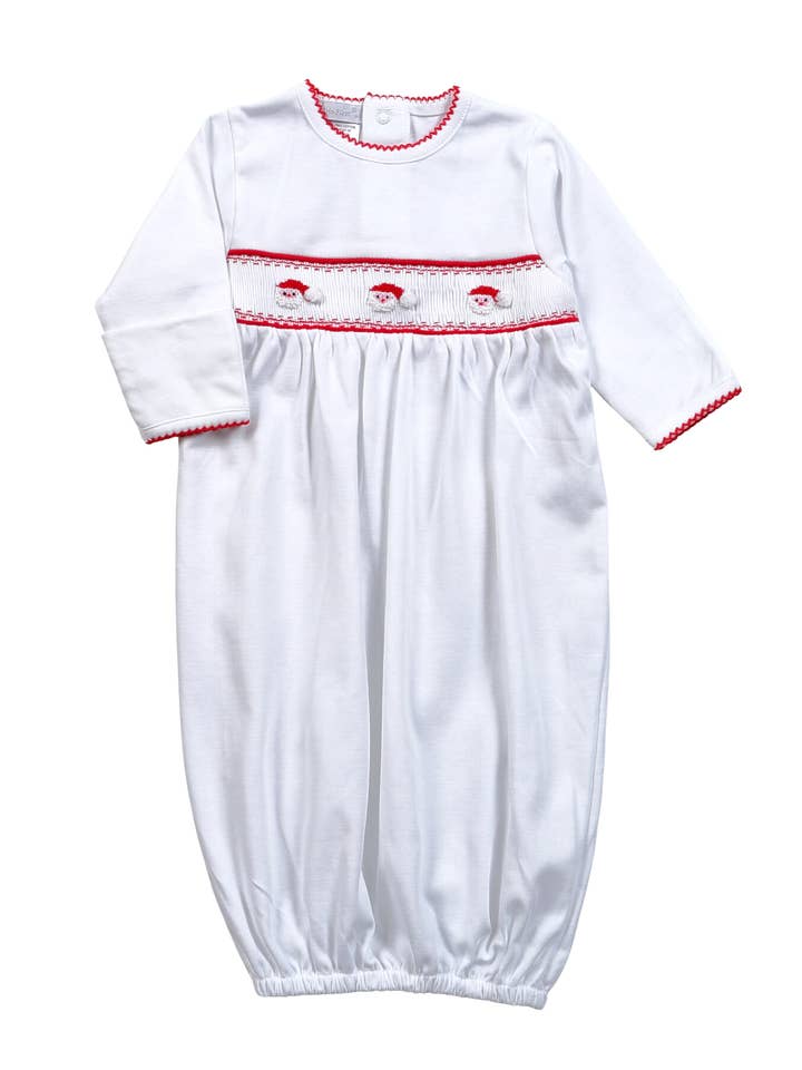 Smocked Santa Gown