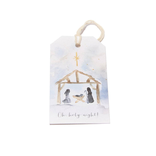"Oh, Holy Night!" Holiday Gift Tag Set