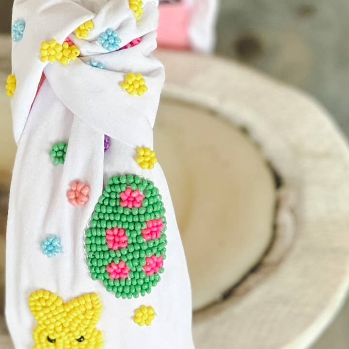 Beaded Easter Peeps Headbands