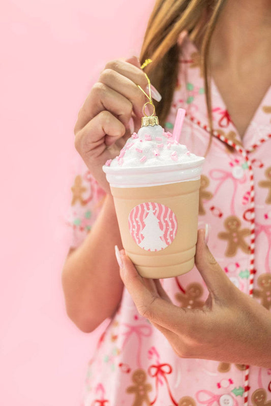 Coffee Drink Christmas Ornament