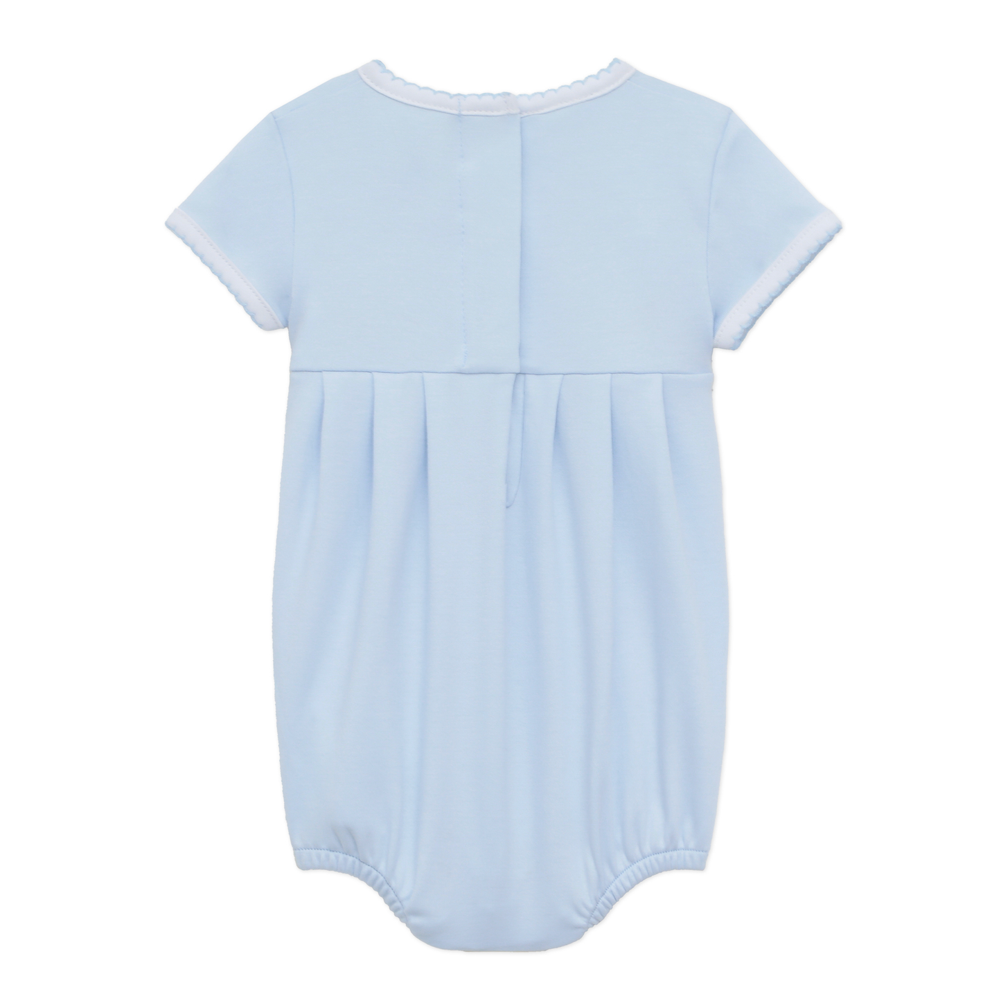 Little Ducklings Classics Smocked Bubble, Light Blue