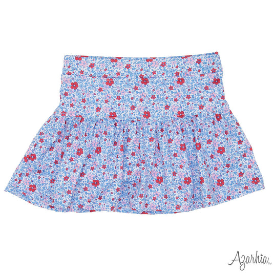 American Floral Gathered Skirt