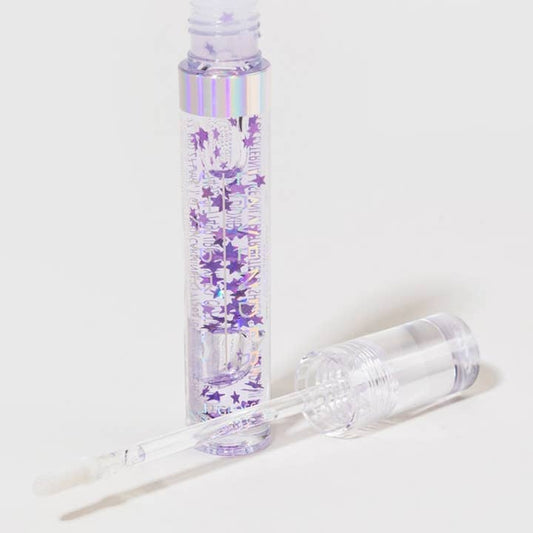 Sparkle Cosmic Lip Gloss, Purple Rain