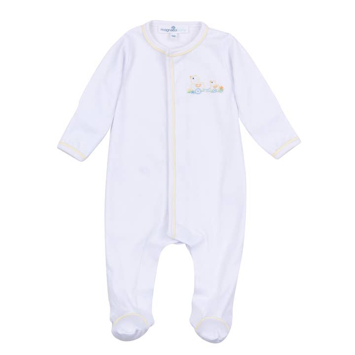 Vintage Duckie Pulltoy Footie