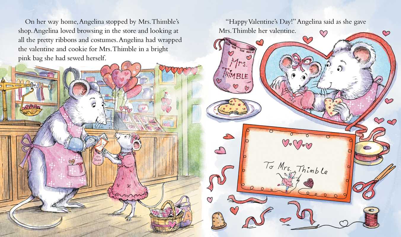 Angelina and the Valentine's Day Surprise by Katharine Holabird