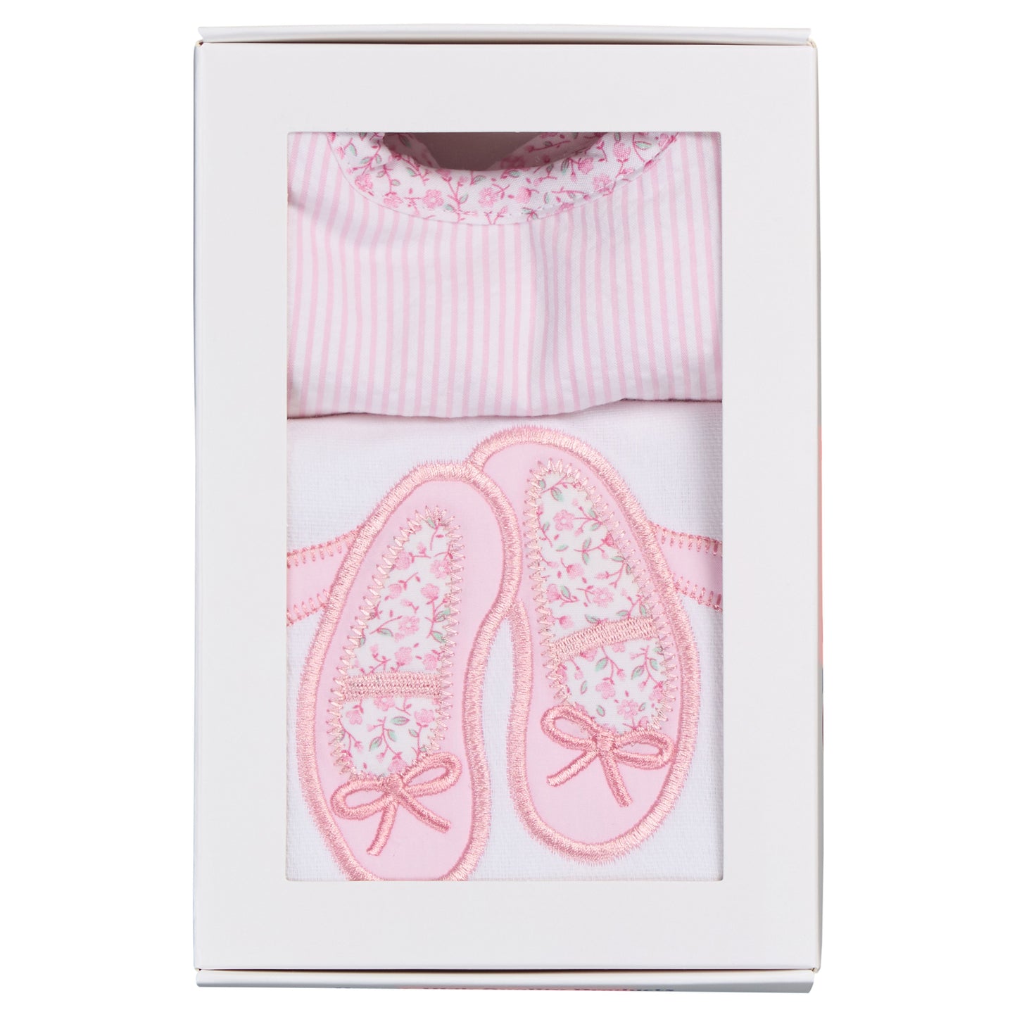 Ballet Basic Bib & Burp Boxed Set
