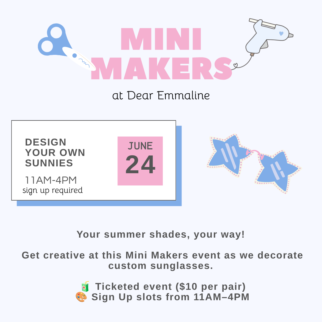 Dear Emmaline Mini Makers - Design Your Own Sunglasses