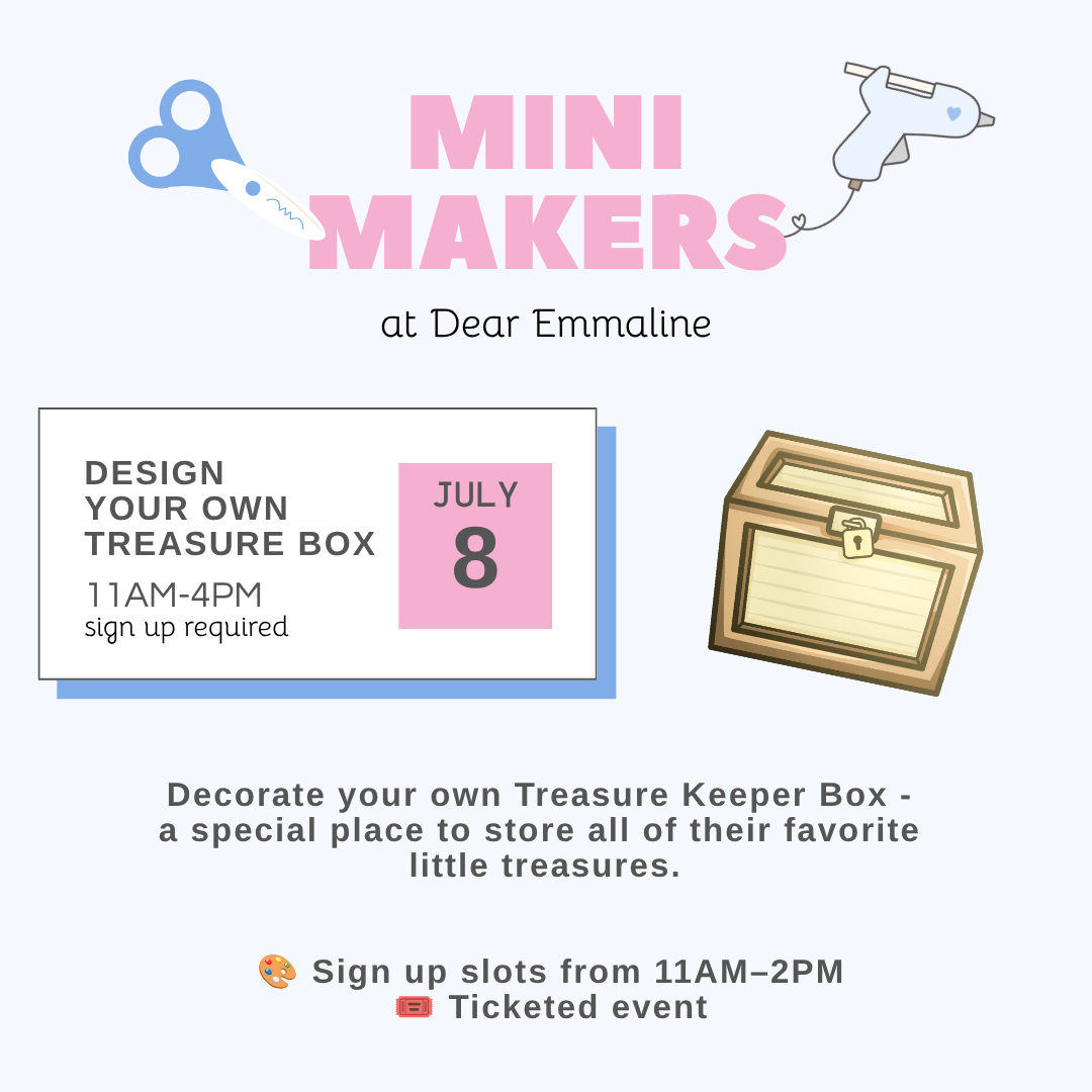 Dear Emmaline Mini Makers - Treasure Keepers Box