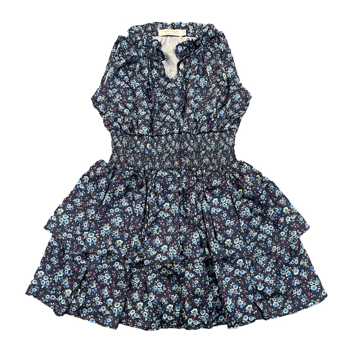 Ditsy Print Dress, Blues