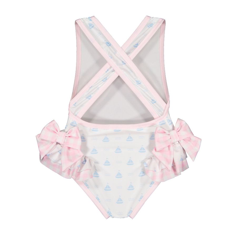 Blue Sailboats Swimsuit