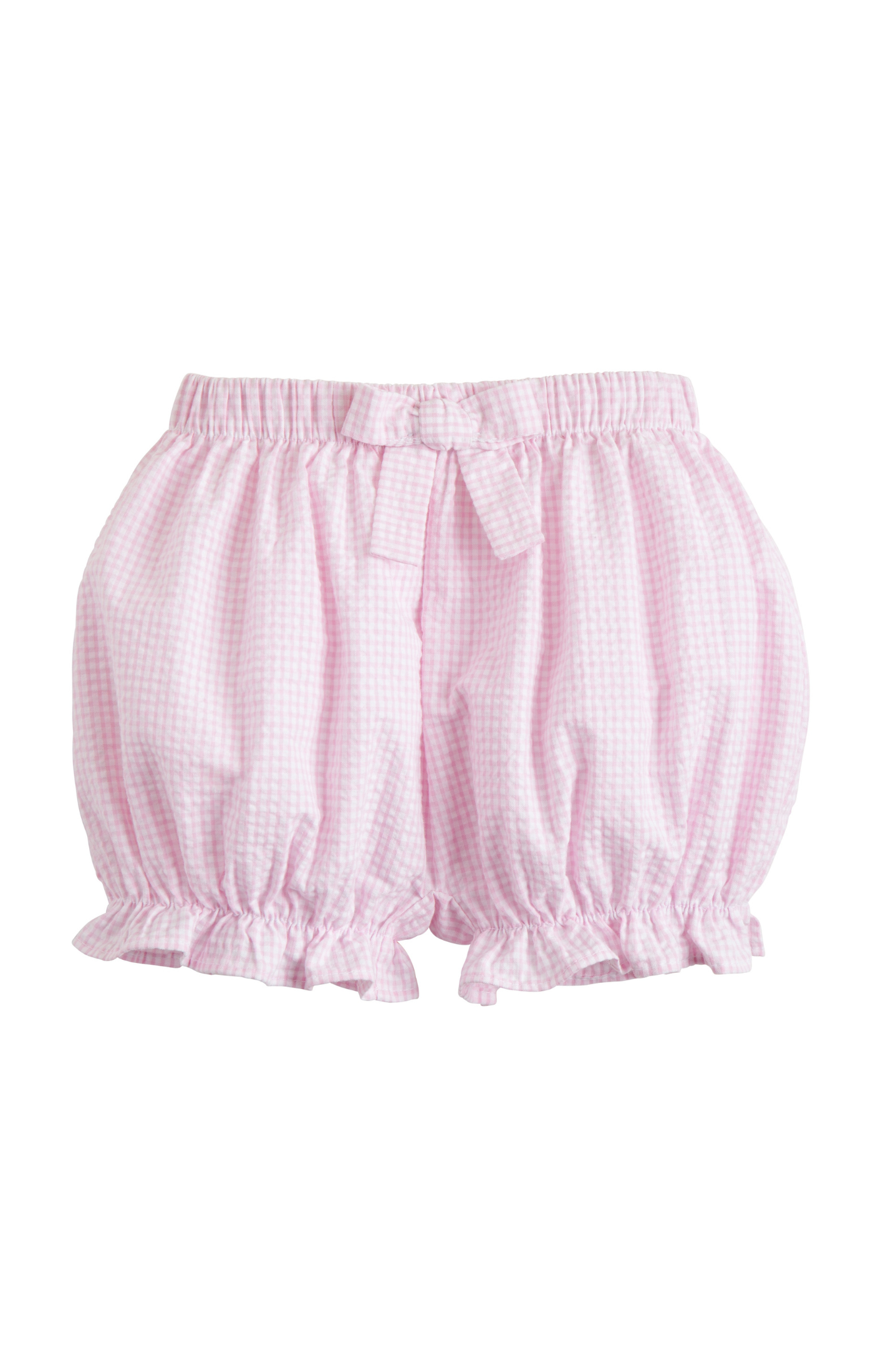 Bow Bloomers - Light Pink Gingham