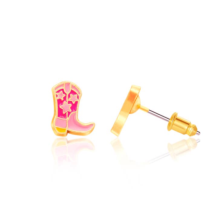 Boot Scootin' Cutie | Western Cowgirl Stud Earrings