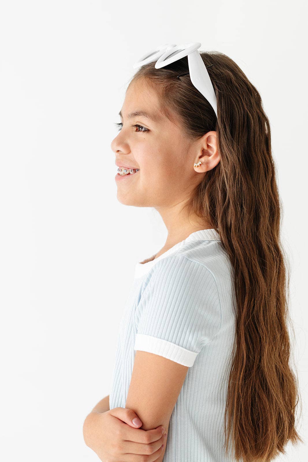 Diamond Crawler Stud Earrings