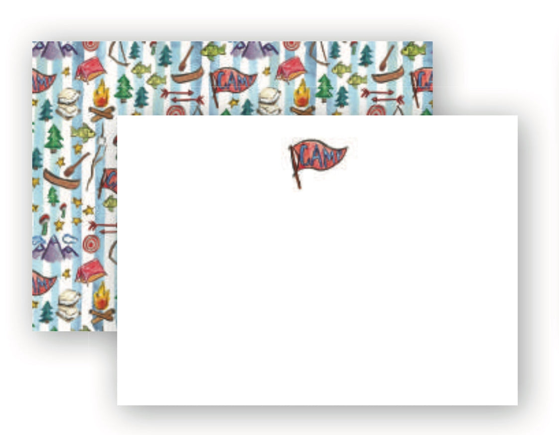 Happy Camper Notecards