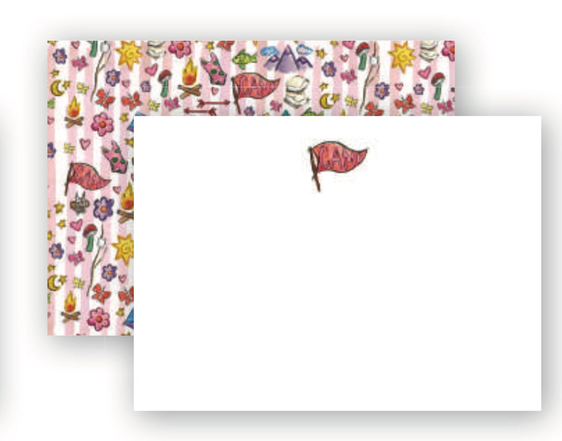 Happy Camper Notecards