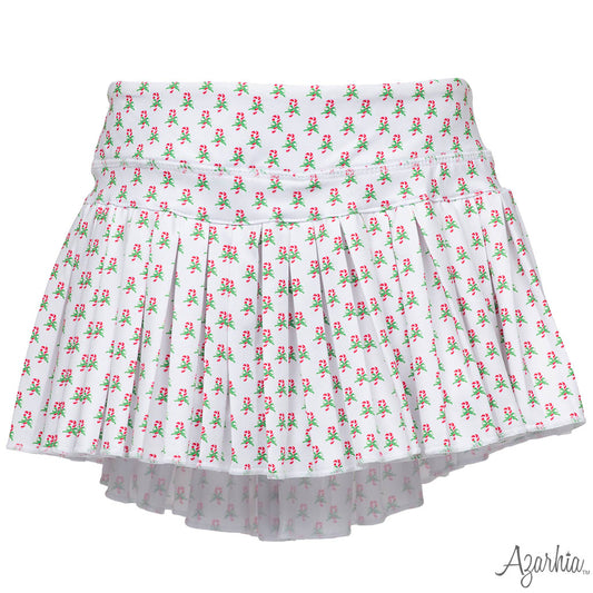Candy Cane Mini Pleated Skort