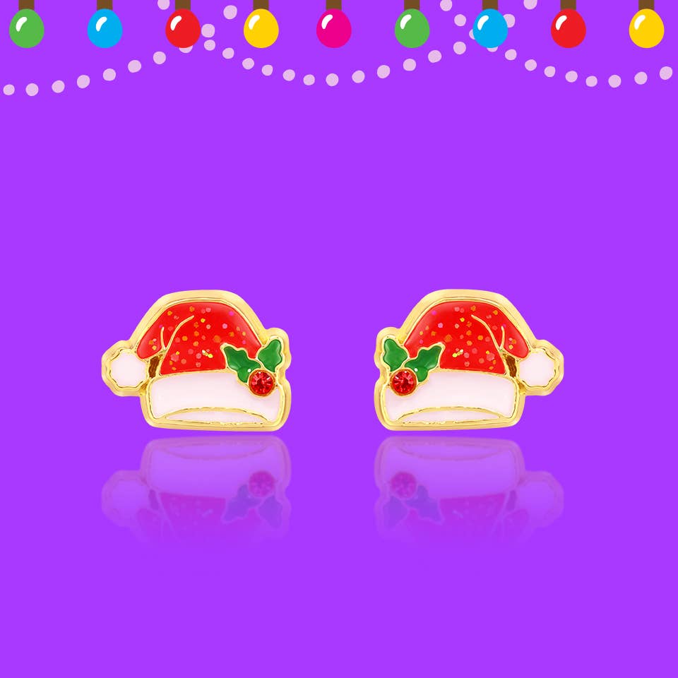 Merry Santa Hat | Cutie Stud Earrings | Christmas 2026