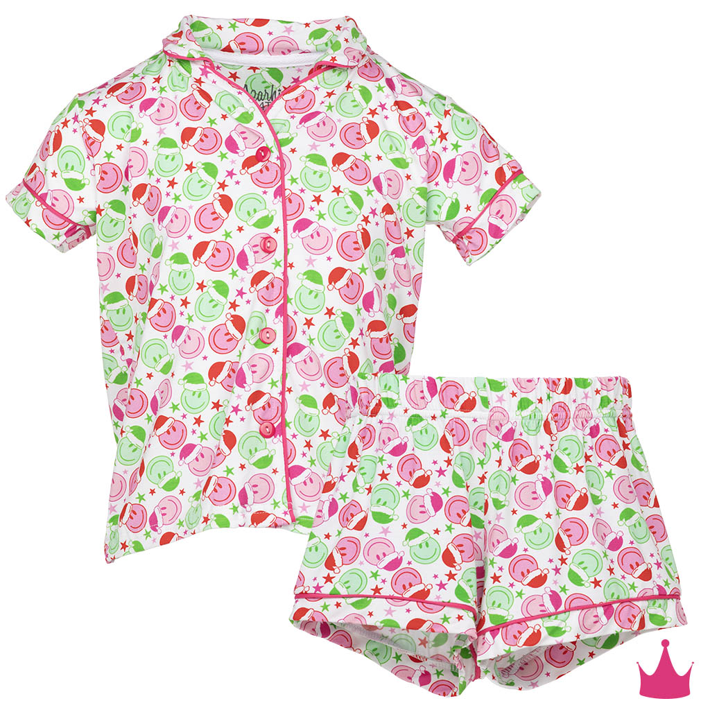 Christmas Smiley Pajamas