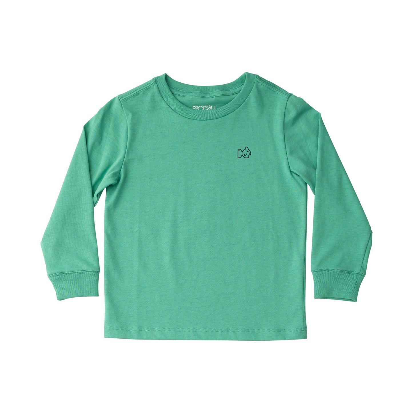 Long Sleeve Cotton T-Shirt, Green Spruce