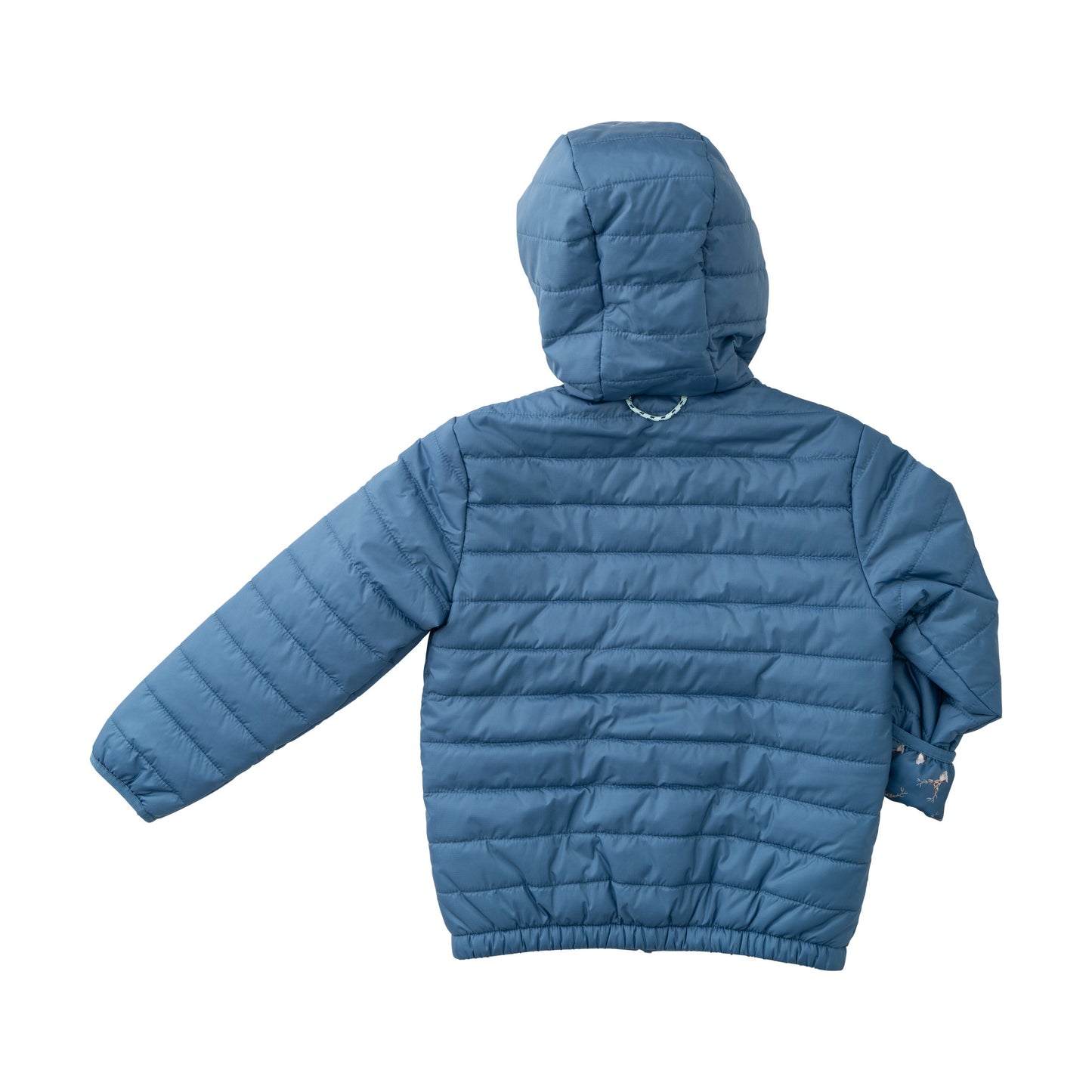 Hooded Puffer Jacket, Copen Blue
