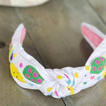 Beaded Easter Peeps Headbands