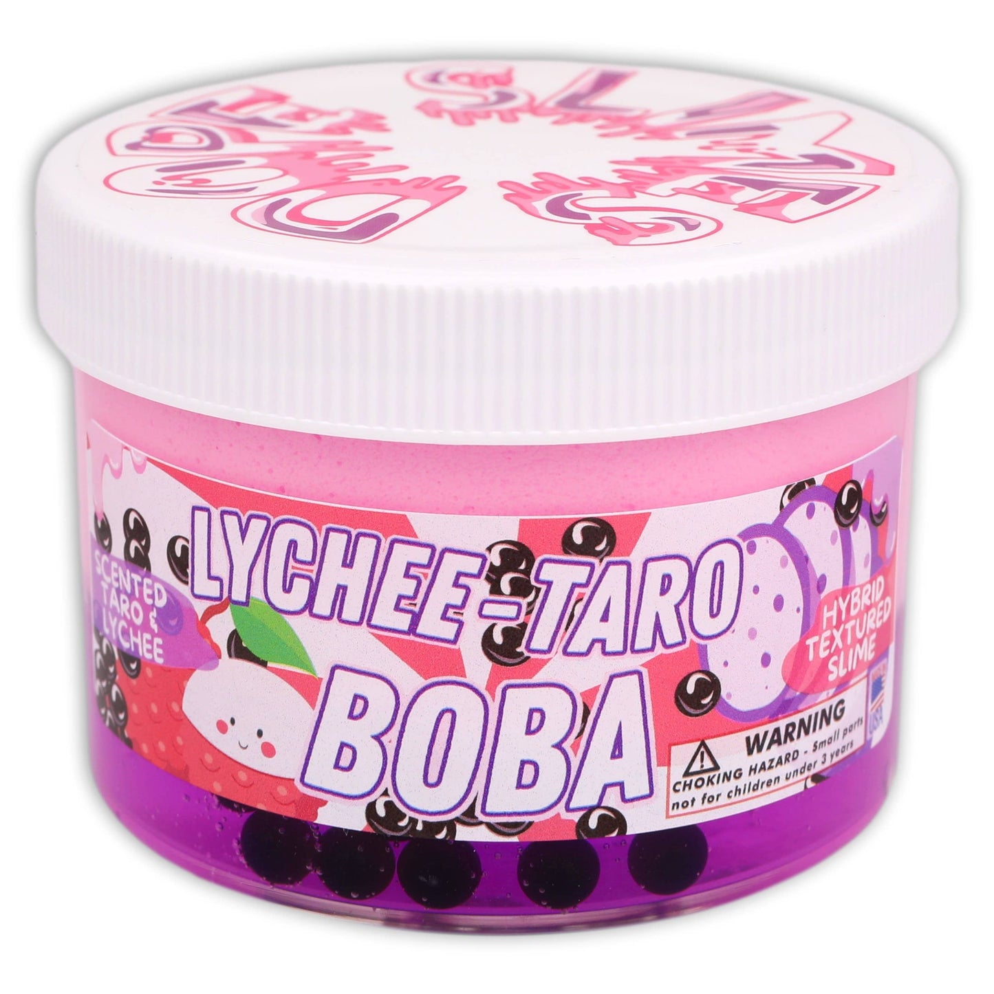 Lychee Taro Boba Dopeslimes