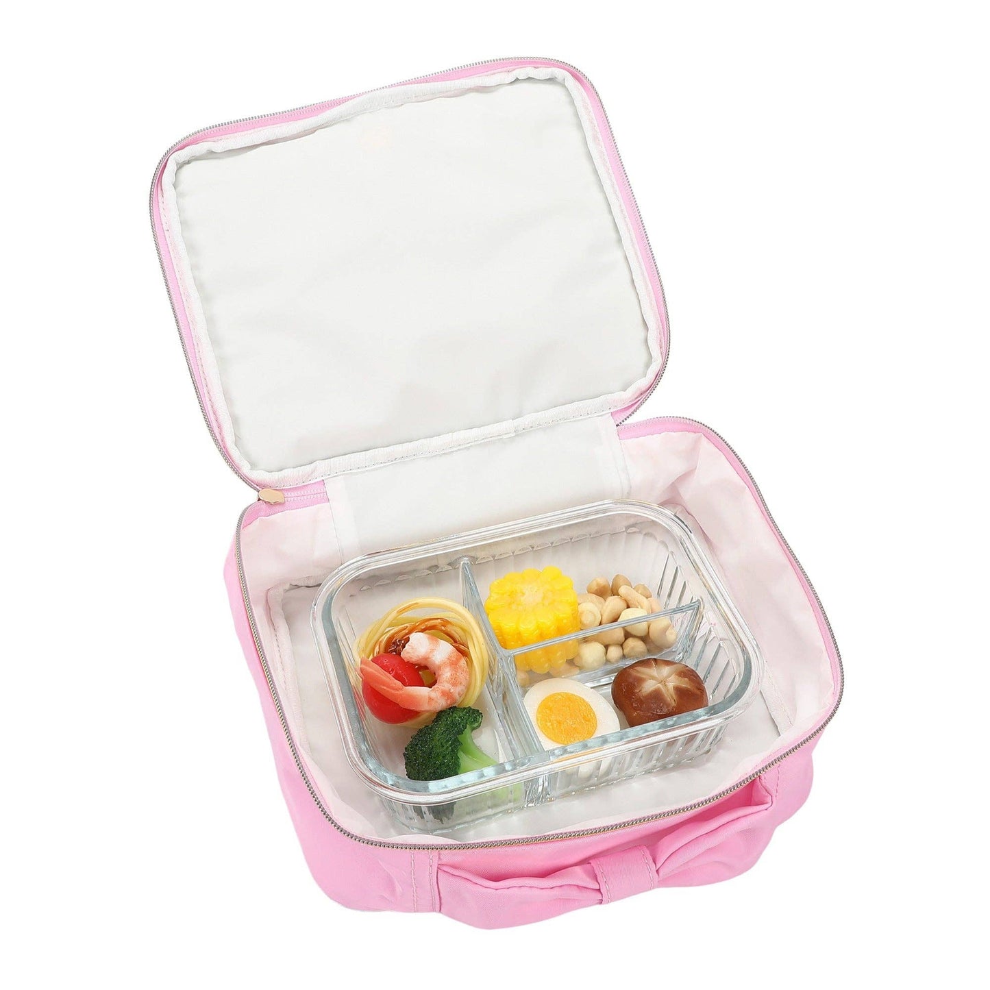 "Taylor" Quilted Hearts Confetti Lunchbox