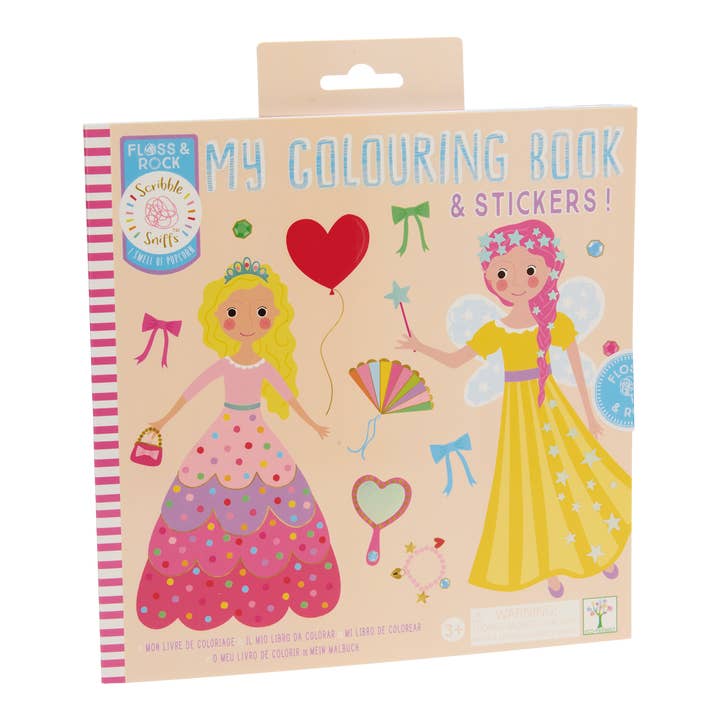 Scribble Sniffs, Coloring Book