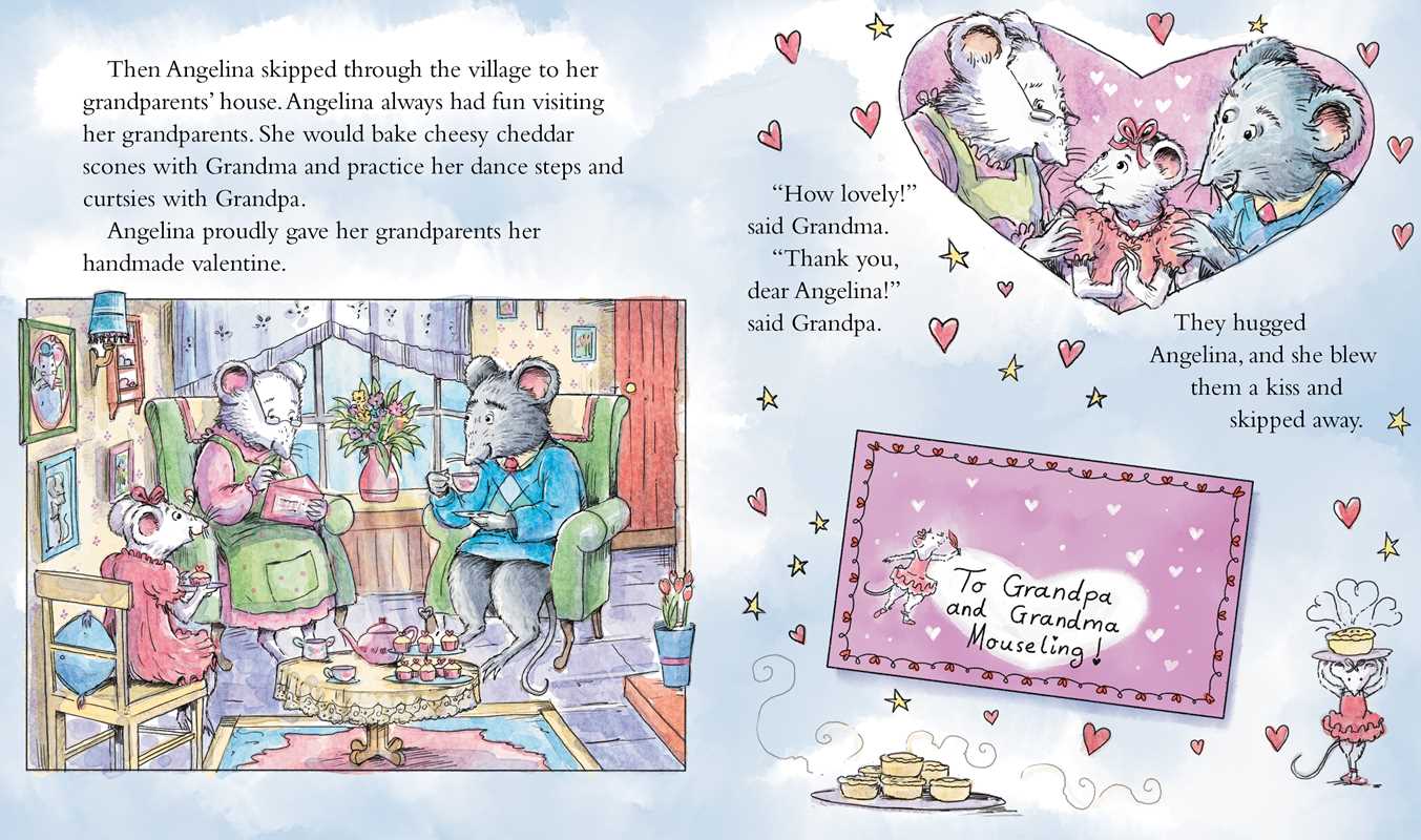 Angelina and the Valentine's Day Surprise by Katharine Holabird