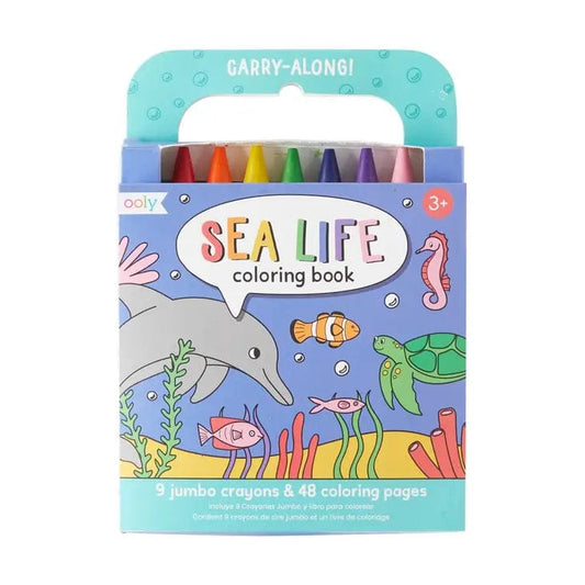 Sea Life Coloring Book