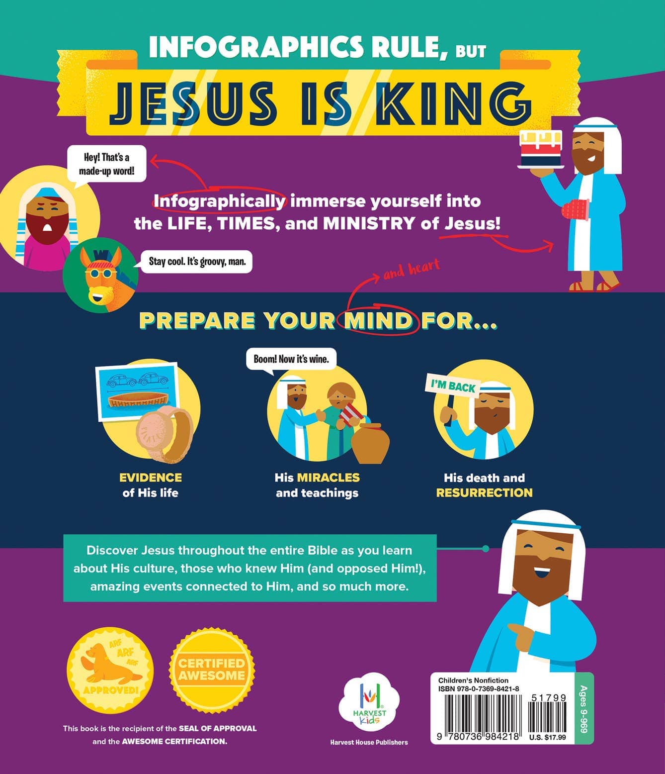 Bible Infographics for Kids Epic Guide to Jesus, Book