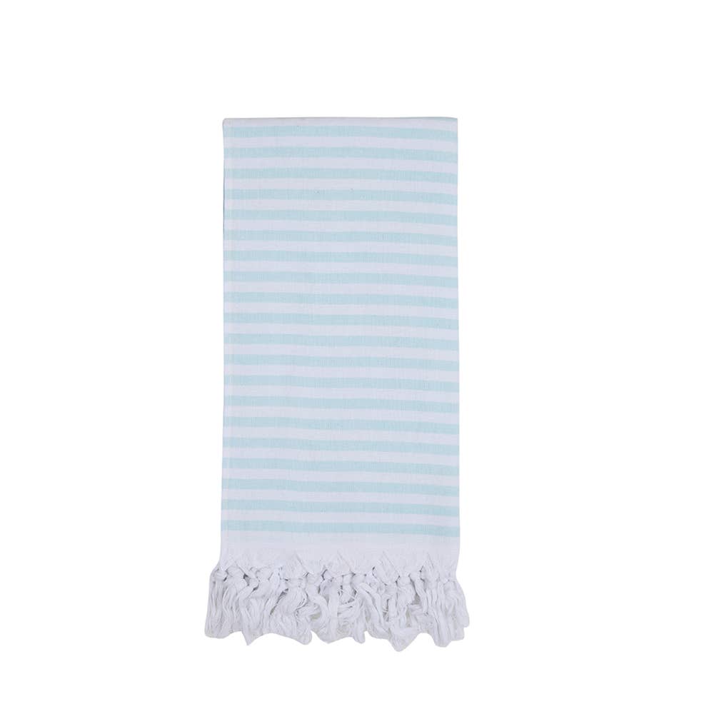 Turkish Beach Towels with Terry Backing, Multiple Colors