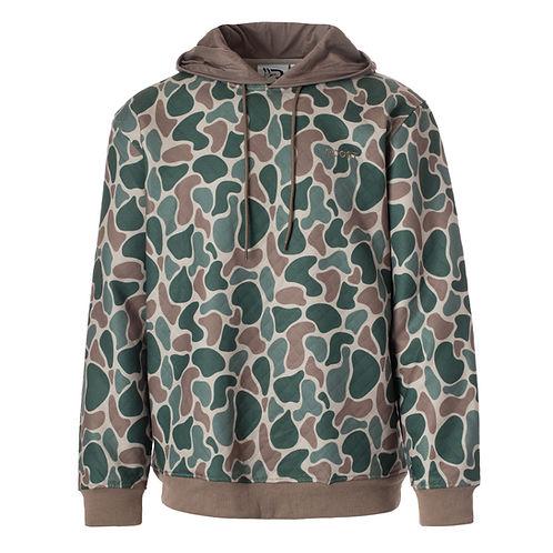 Roost Quilted Hoodie, Camo