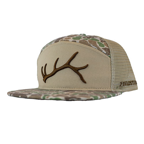 7 Panel 3D Puff Shed Camo Hat