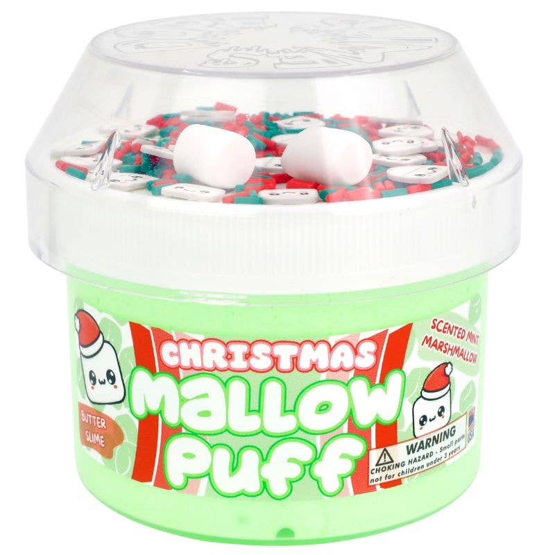 Christmas Mallow Puff - Christmas Slime