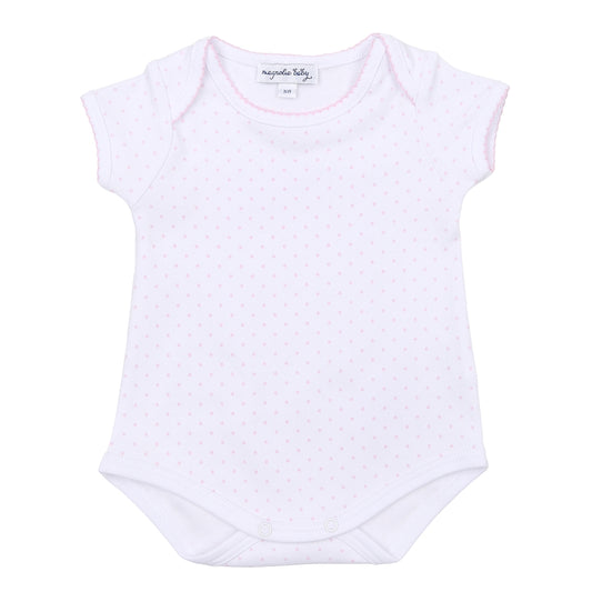Mini Dots Onsie - Pink