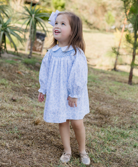 Blue Blossom Billie Bishop Dress